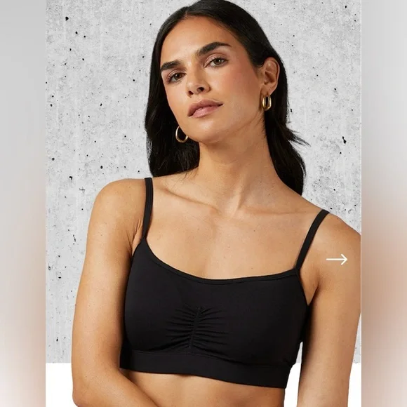 EUC! 32 DEGREES 2 PACK WOMEN’S BLACK COOL BRALETTE - Picture 1 of 6